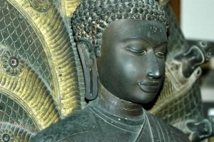 Jatukam Ramathep sculpture in Srivichai Era Periodic Style