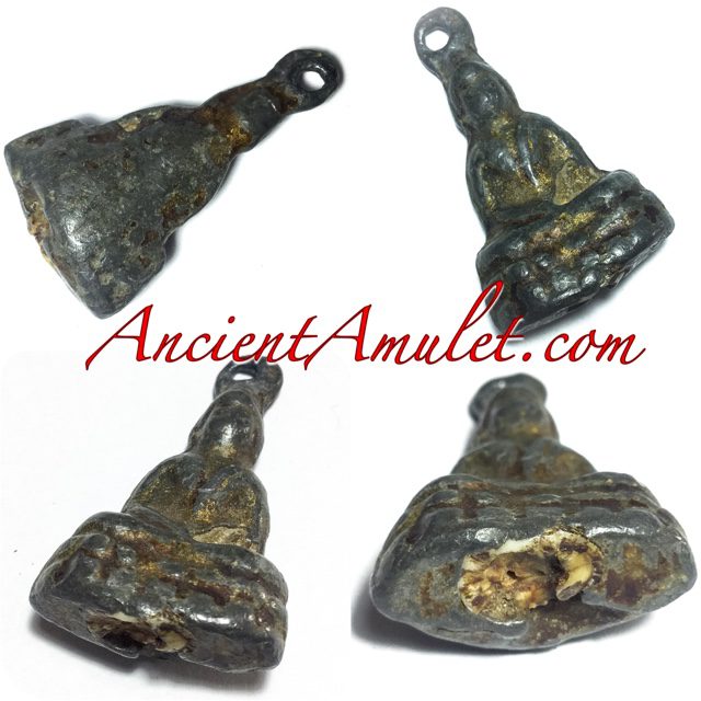 Ancient Amulet Pra Put Dtakua Fang Khiaw Hmaa Pha