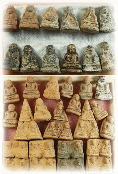 Luang Por Ngern amulets of the Wat Khao Pra Dtai Temple find