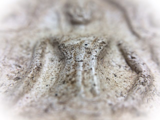 Close up Macro Image of the Features and Aspects of the Muan Sarn Clay