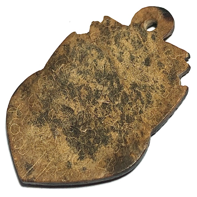 Pra Rahu Luang Por Noi Amulet Rear Face 