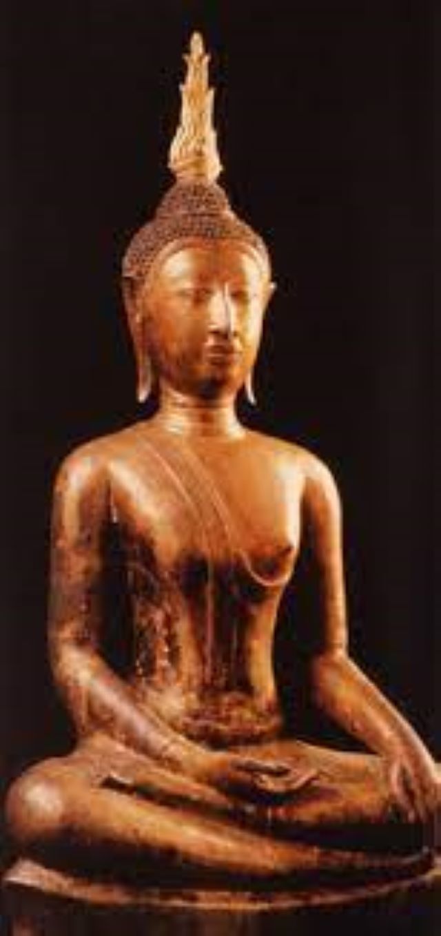 Pra U Tong Buddha Statue