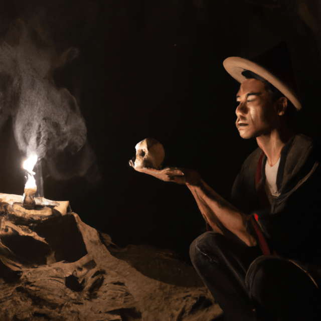 Incantations and Empowerments are often performed within Caves