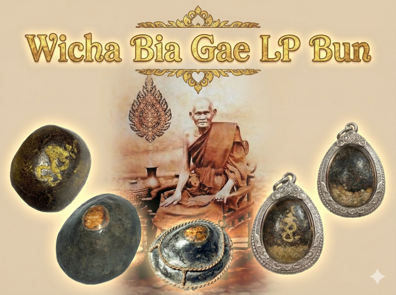 Wicha Bia Gae Luang Phu Bun Wat Klang Bang Gaew